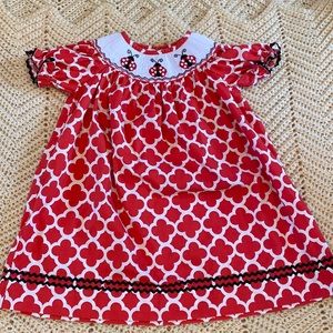 Southern Tot’s Ladybug dress size 2T